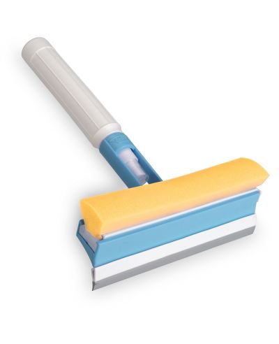 Pane Wiper With Sponge And Spray 21 Cm