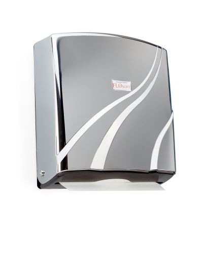 Z Fold Paper Towel Dispenser 300 Pcs Chrome