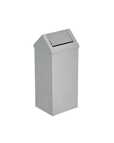 Stainless Steel Swing Lid Dustbin 16 Lt