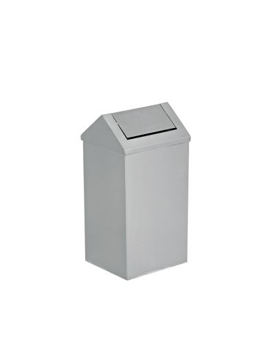 Stainless Steel Swing Lid Dustbin 25 Lt