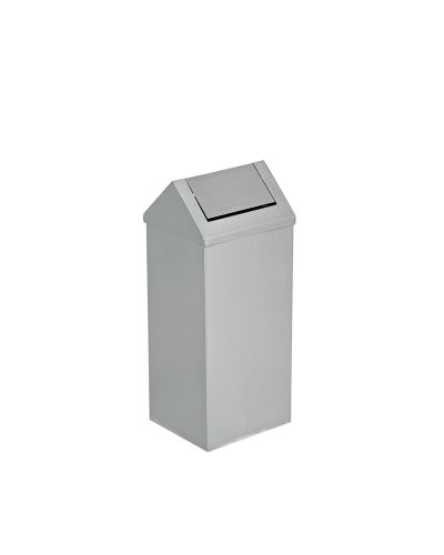 Stainless Steel Swing Lid Dustbin 6 Lt