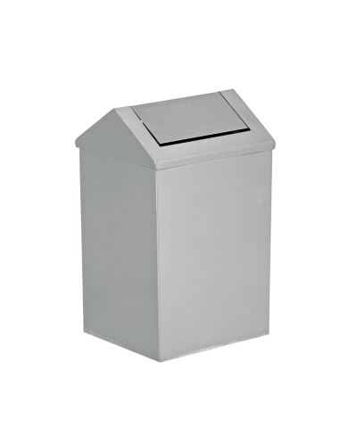 Stainless Steel Swing Lid Dustbin 80 Lt
