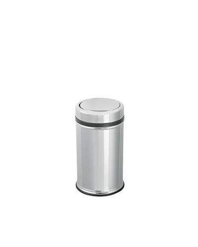 Stainless Steel Pratical Cover Dustbin 11 Lt
