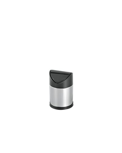 Stainless Steel Swing Top Dustbin 3 Lt