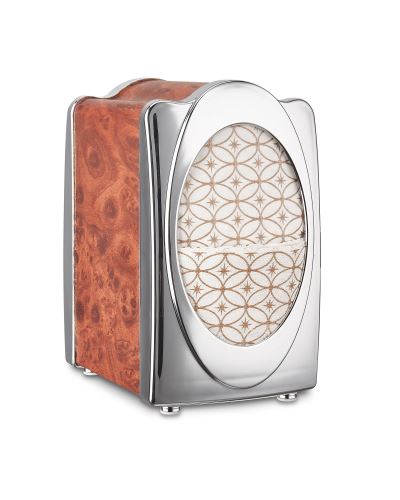 Fantastic Napkin Dispenser Wooden-chrome