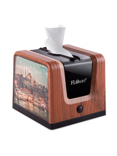 Modern Napkin Dispenser (wooden Look)