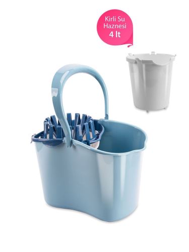 Cleaning Bucket With Dirty Water Container 15 Lt